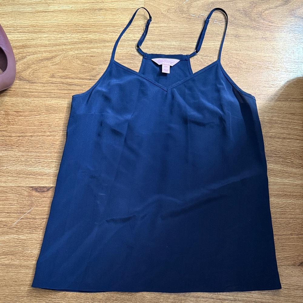 Lilly Pulitzer Navy Blue Camisole Top